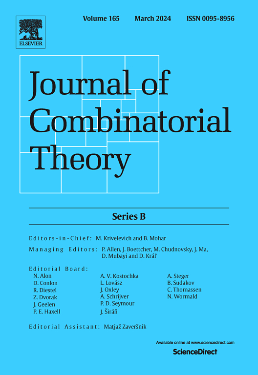 Go to journal home page - Journal of Combinatorial Theory, Series B